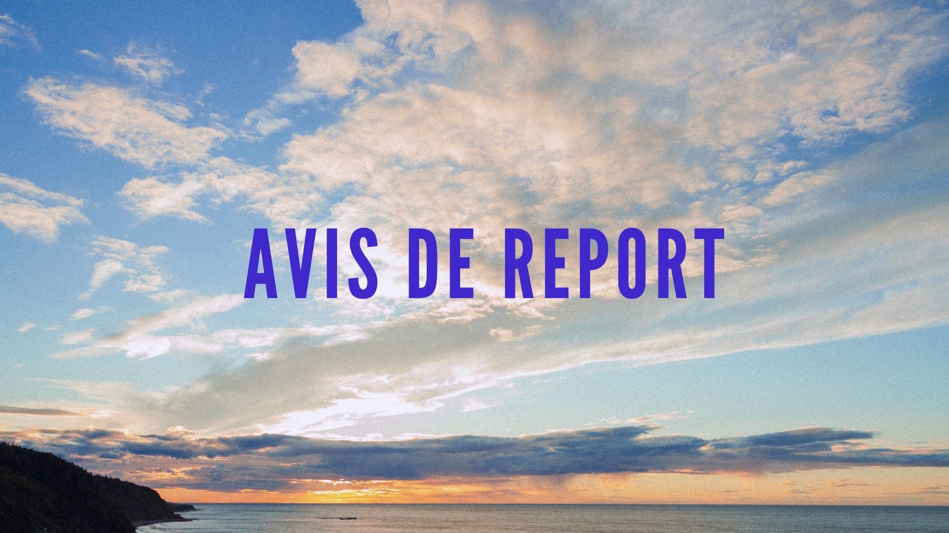 Report des spectacles d'Isabelle Boulay et Les Saisons de Vigneault