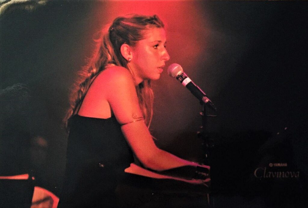 Catherine Major au Festival en chanson en 2002