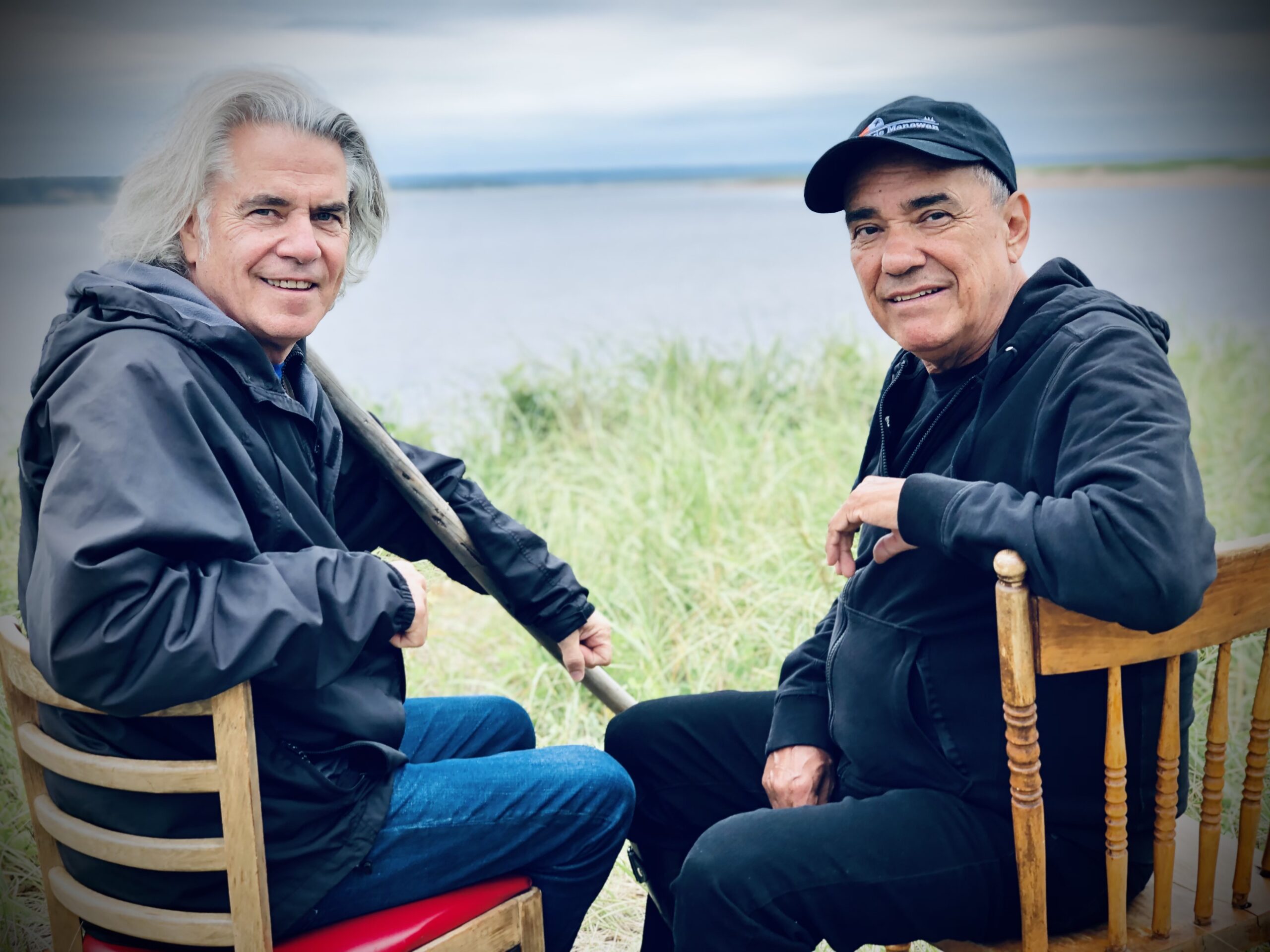 Florent Vollant et Richard Séguin,  artistes passeurs du 40e Festival en chanson de Petite-Vallée